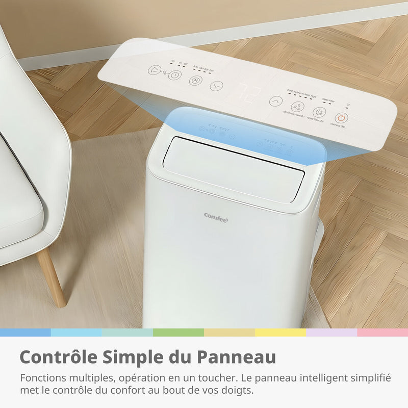 COMFEE Breezy Cool 2.6 | Aire Acondicionado Portátil Conectado 9000 BTU
