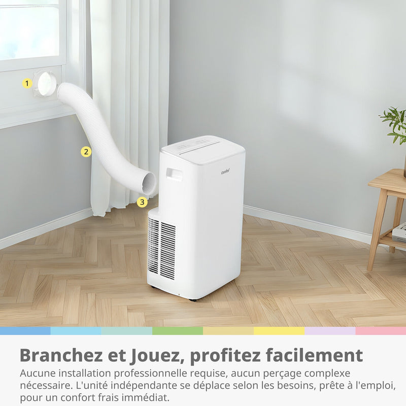 COMFEE Breezy Cool 2.6 | Aire Acondicionado Portátil Conectado 9000 BTU