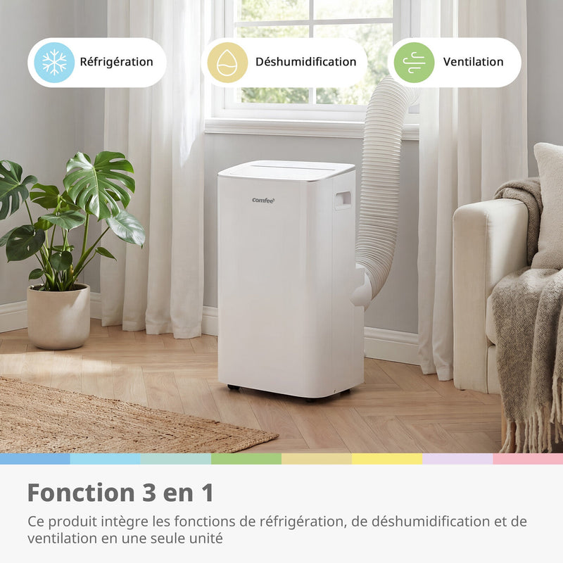 COMFEE Breezy Cool 2.6 | Aire Acondicionado Portátil Conectado 9000 BTU