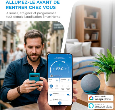 MIDEA Condizionatore PortaSplit Mobile Silenzioso 4-in-1| 12000 BTU